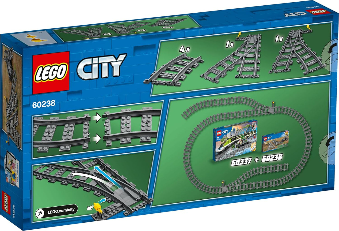 LEGO City Switch Tracks 60238 Building Blocks Toys for Gift for Boys and Girls