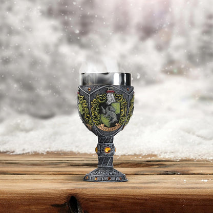 Harry Potter Hufflepuff Goblet Chalice | 17 cm Fantasy Collectible Cup