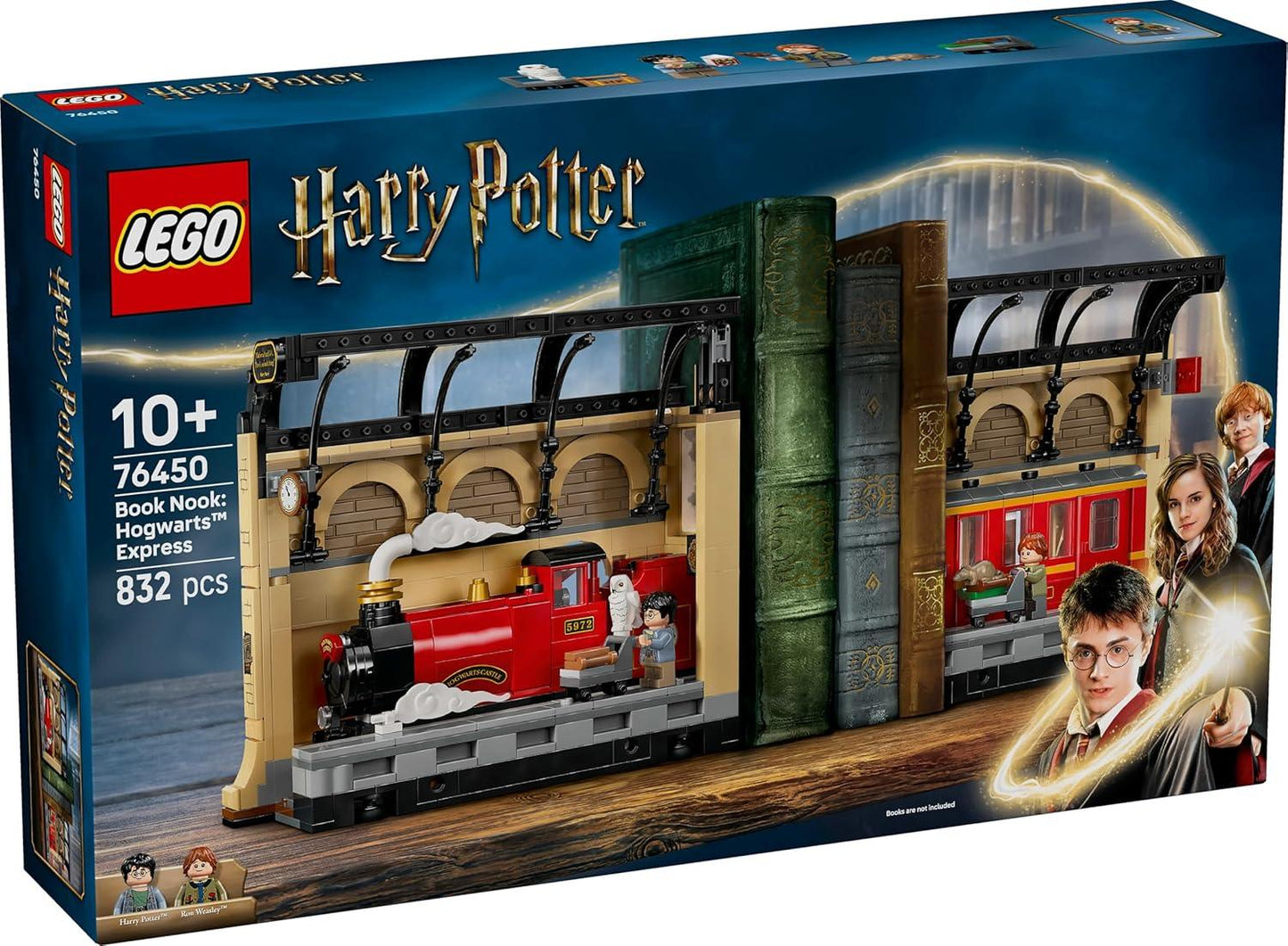 LEGO 76450 Harry Potter Book Nook: Hogwarts Express, Magical Toy Building Blocks Toys for 10+ Gift for Boys and Girls