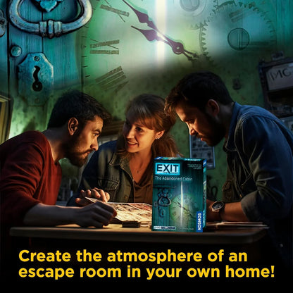 EXIT: The Abandoned Cabin – Escape Room Puzzle Card Game - Jaiman Toys