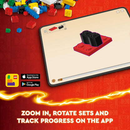 LEGO 71807 NINJAGO Soras Elemental Tech Mech Toy (209 Pieces)