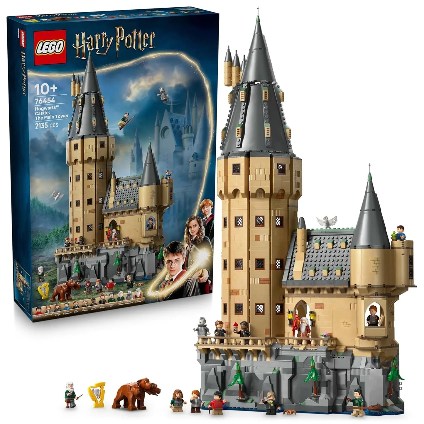 LEGO Harry Potter Hogwarts Castle: The Main Tower Set, Wizard Gift 76454 Building Blocks Toys for 10+ Gift for Boys and Girls - Jaiman Toys