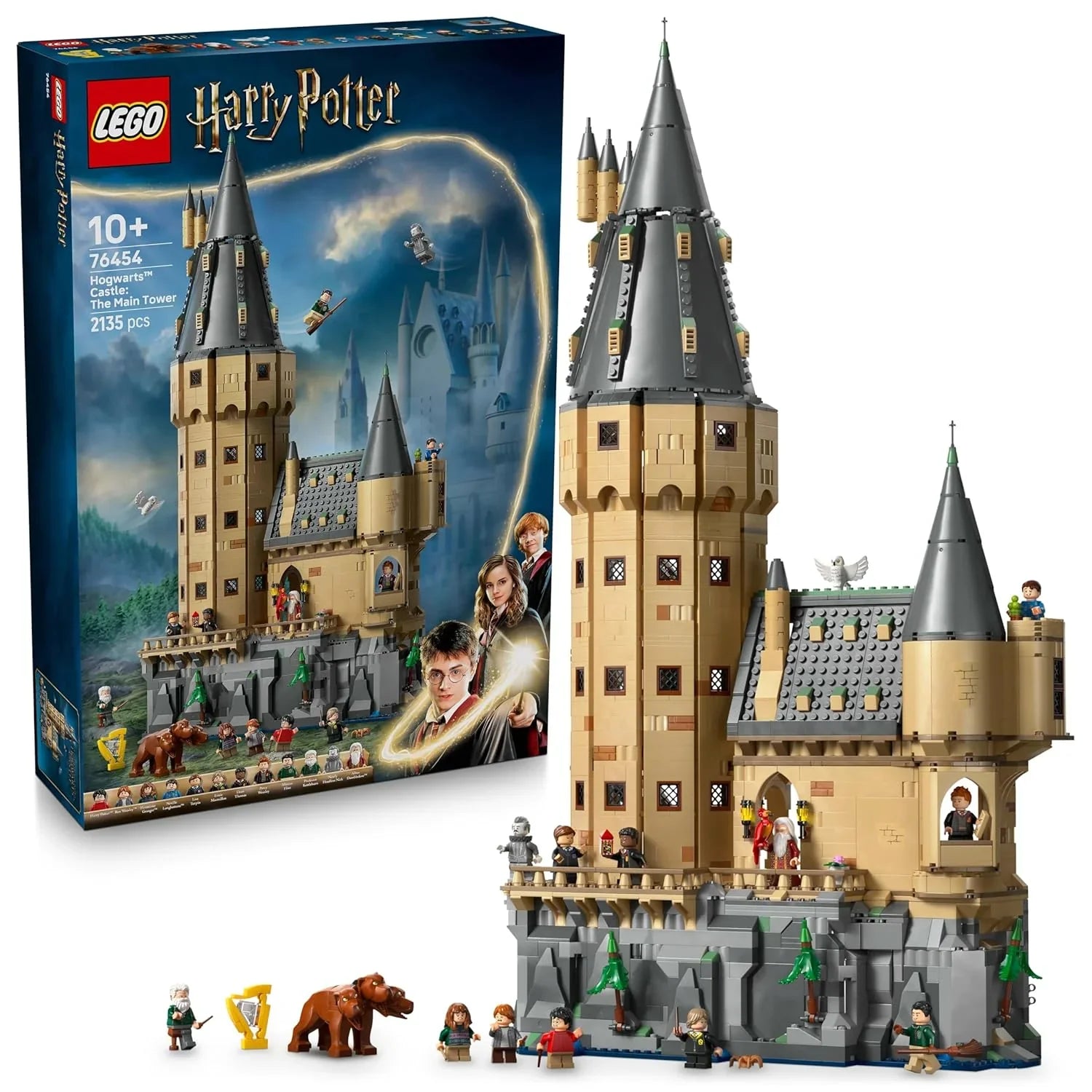 LEGO Harry Potter Hogwarts Castle: The Main Tower Set, Wizard Gift 76454 Building Blocks Toys for 10+ Gift for Boys and Girls - Jaiman Toys