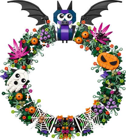 LEGO® Halloween Wreath 40825 Hanging Home Decoration, 617 Pieces