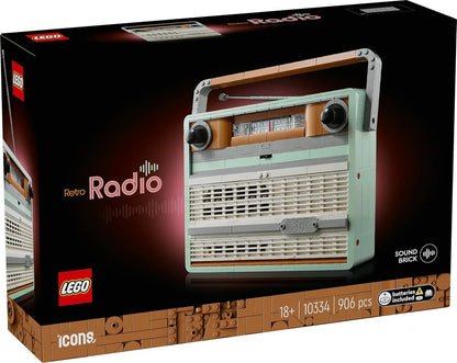 LEGO icons 10334 Retro Radio