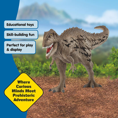 Schleich Dinosaurs - Carcharodontosaurus Toy Figurine - Kids 4+, 15048 | Dinosaur Figurine, Realistic Animal Toys, Dino Figure for Boys and Girls,...