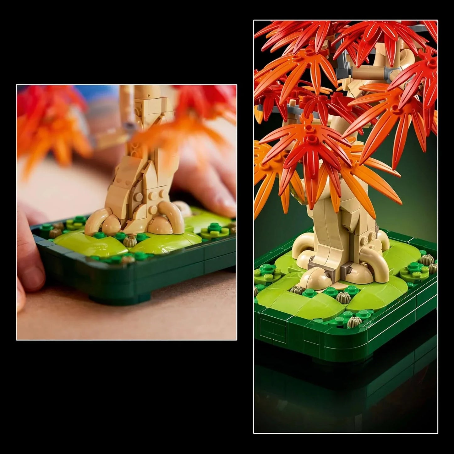 LEGO 10348 Botanicals Japanese Red Maple Bonsai Tree Building Set (474 Pieces)
