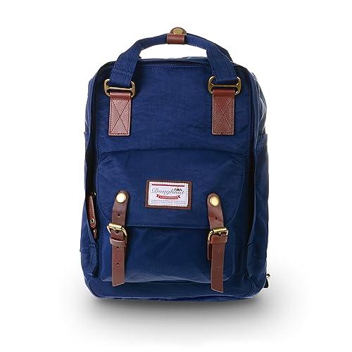 Doughnut Macaroon Multicolor 16L Backpack – Lightweight Water-Repellent Daypack for Women & Girls (Travel, School, College Use) - Jaiman Toys