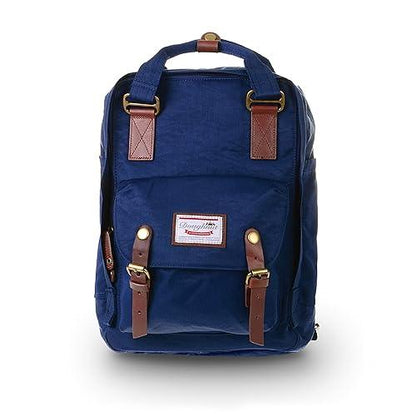 Doughnut Macaroon Multicolor 16L Backpack – Lightweight Water-Repellent Daypack for Women & Girls (Travel, School, College Use) - Jaiman Toys