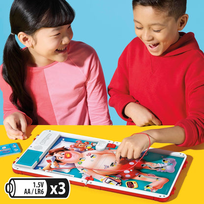 Operation Electronic Board Game with Carry Case | 2 Ways to Play | Kids Game Ages 6+