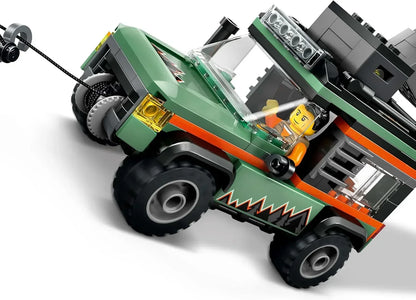 LEGO City 60447 Off-Road 4x4 Mountain Truck Toy Set - Building Toys for 6+ Year Old Boys & Girls - Fun Gift Ideas for Birthdays & Holidays - Incl. a Minifigure & Accessories