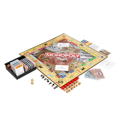 Hasbro Monopoly Deluxe Edition – Classic Property Trading Board Game for Family & Kids