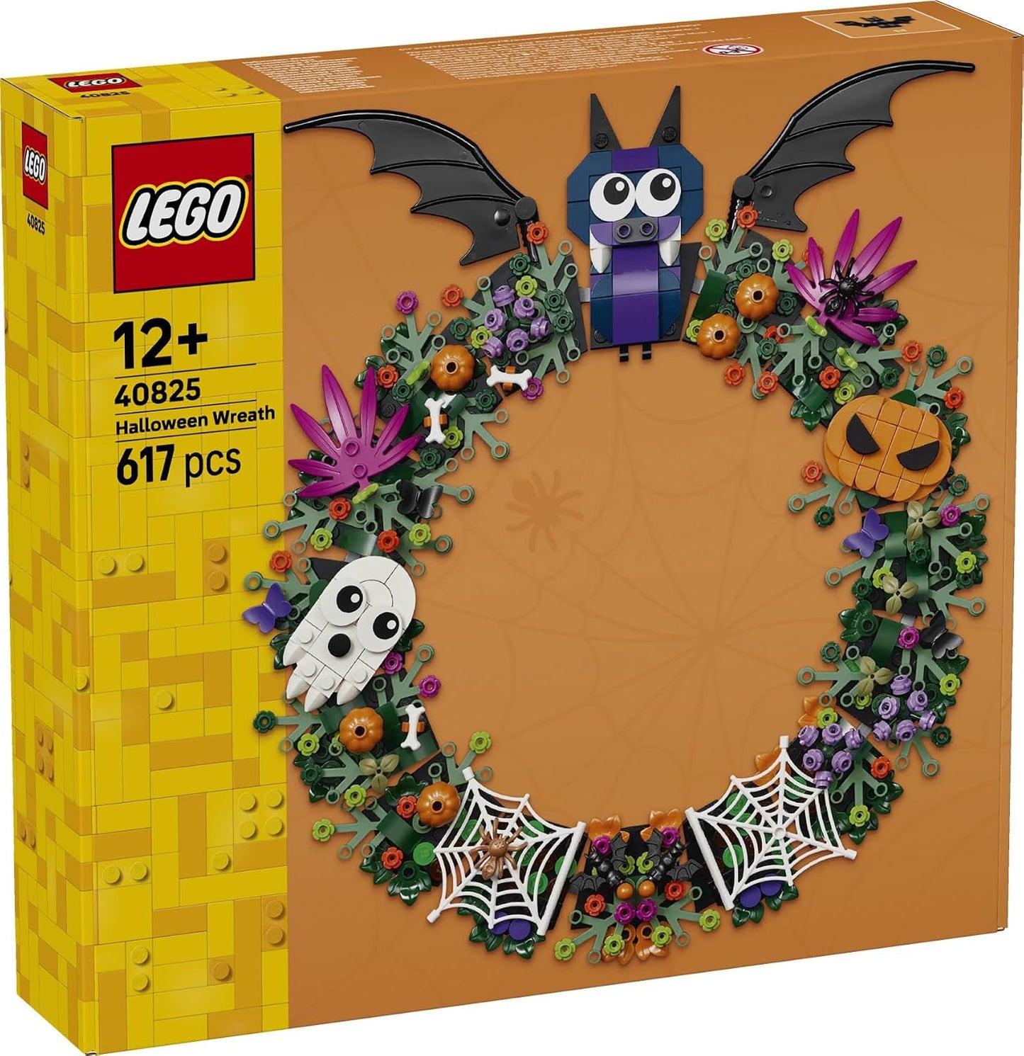 LEGO® Halloween Wreath 40825 Hanging Home Decoration, 617 Pieces