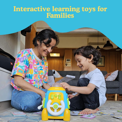 Zephyr Baby Lingo Pro English–Hindi Talking Flash Card Learning Toy, 6 Months+