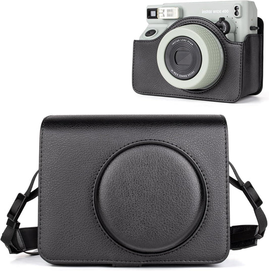PU Leather Protective Camera Case Pouch – Stylish & Durable for Fujifilm Instax WIDE - 400 - Jaiman Toys