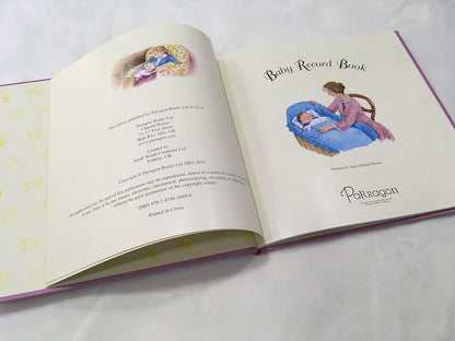 Baby Record Book – Nursery Rhymes Baby Memory Book | Keepsake Album for Newborn Milestones & Memories