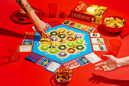 Catan Trade Build Settle Board Game – Classic Strategy & Resource Trading Game - Jaiman Toys