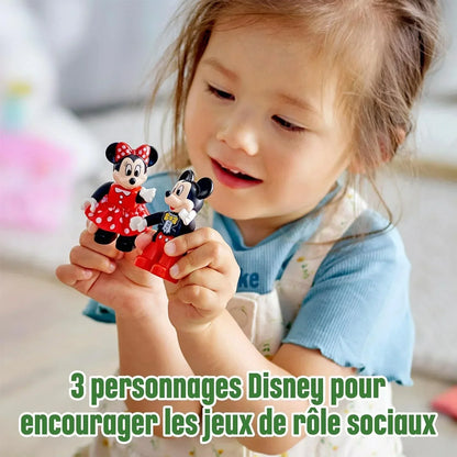 LEGO DUPLO ǀ Disney Mickey &amp; Minnie Birthday Train 10941 Building Toy (22 Pieces) - Jaiman Toys