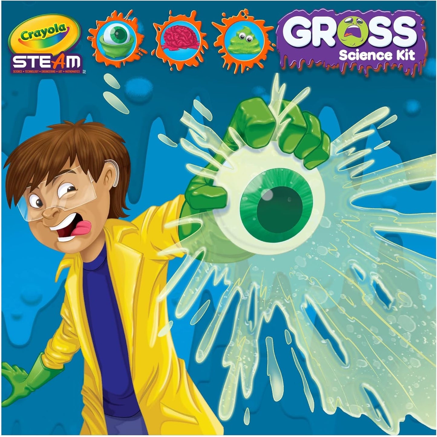 Crayola STEAM Gross -  Science Kit (STEAM) for Age 7+ Years