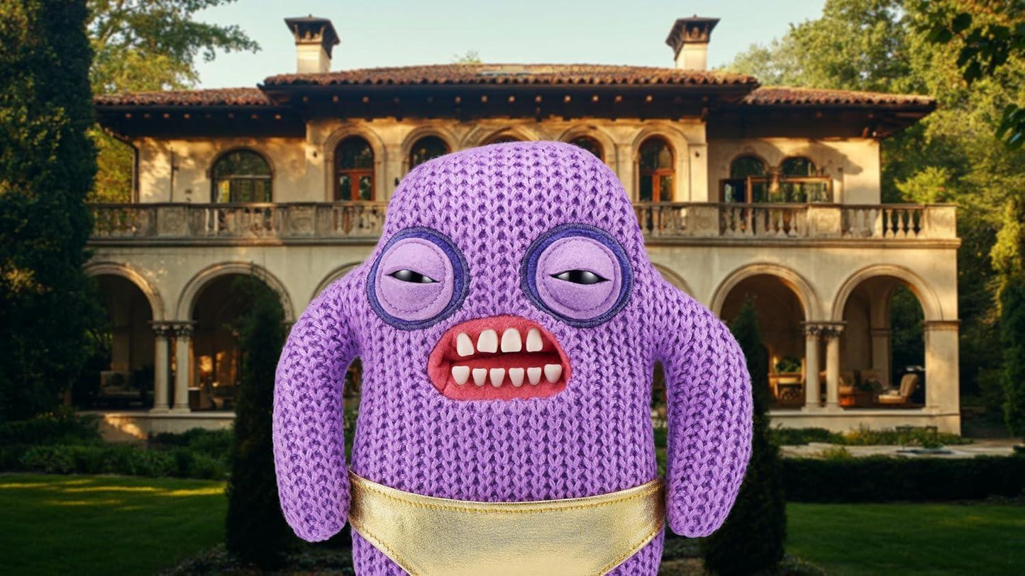 Fuggler Gold Fuggs by ZURU Funny Ugly Monster, Plush, Collectible, Toy (Mr Needles - Pants) - Jaiman Toys