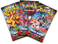 Pokémon TCG Mega Evolution Chaos Rising  Booster Pack – 10 Cards – English Version (Sealed, 1 Random Pack)