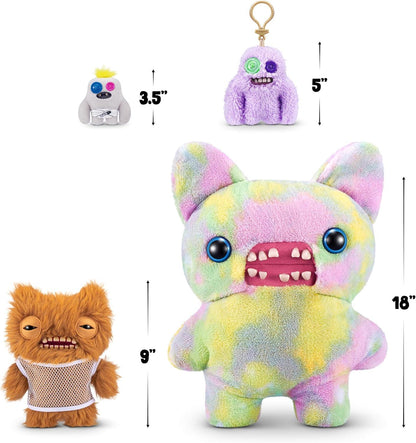 Vacay Vibes by ZURU, Funny Ugly Monster, Plush, Collectible, Toy (Munch Munch - Ginger) 4+ - Jaiman Toys