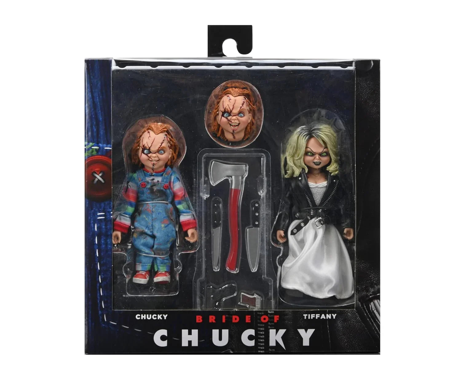 NECA Bride of Chucky Tiffany & Chucky 8-Inch Clothed Action Figure 2-Pack - Jaiman Toys