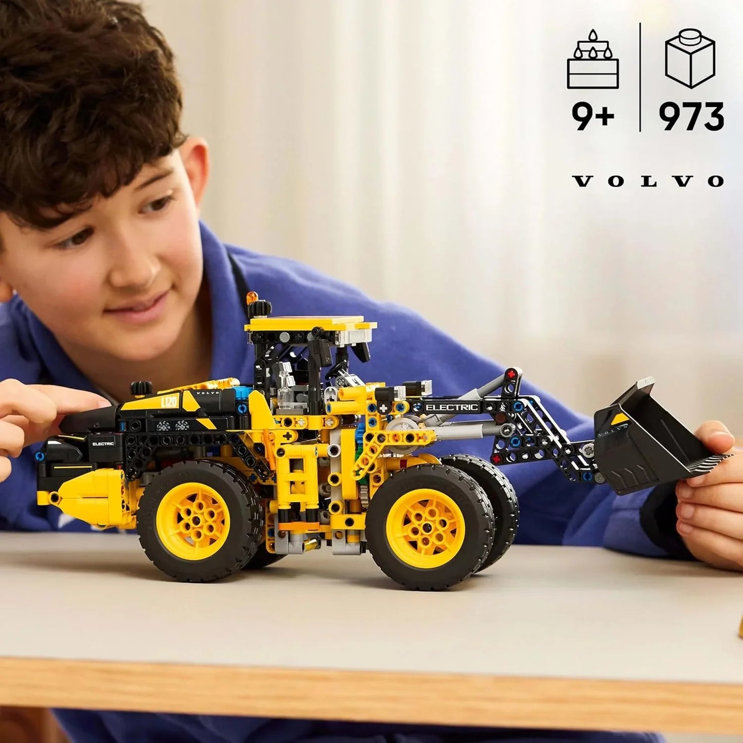 LEGO® 42209 Technic Volvo L120 Electric Wheel Loader – Construction Vehicle Building Kit for Kids & Adults (973 Pieces)