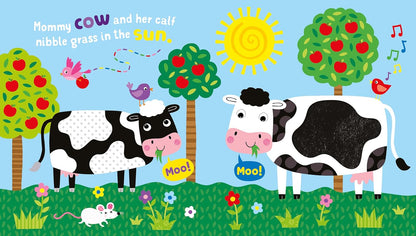 North Parade Touch and Feel Farm Sound Book with 10 Animal Sounds for Kids
