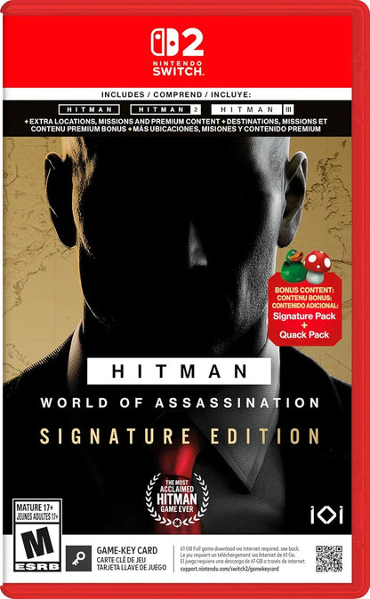 Hitman: World of Assassination Signature Edition - Nintendo Switch 2 Game - Jaiman Toys