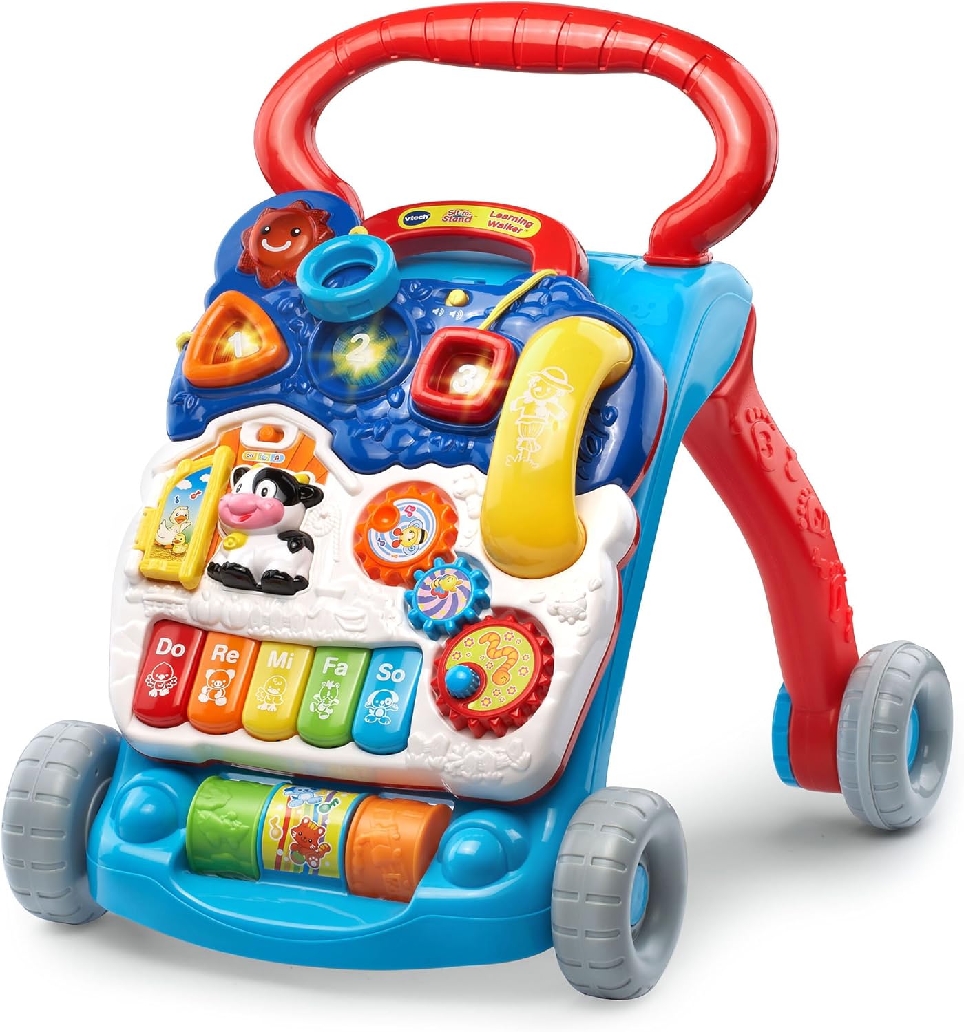 VTech Sit-to-Stand Learning Walker Age 9 Months to 3 Years- 4 Color Options