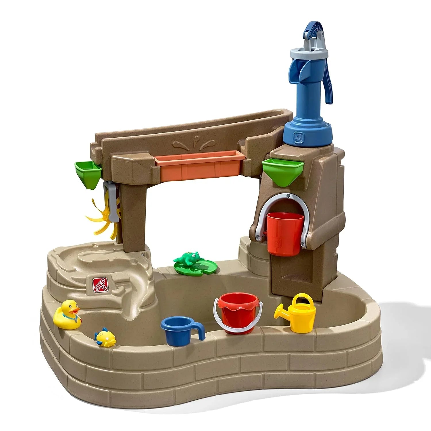 Step2 Pump & Splash Discovery Pond Water Table – Outdoor Water Toy with Pump - Jaiman Toys