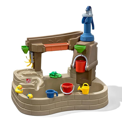 Step2 Pump & Splash Discovery Pond Water Table – Outdoor Water Toy with Pump - Jaiman Toys