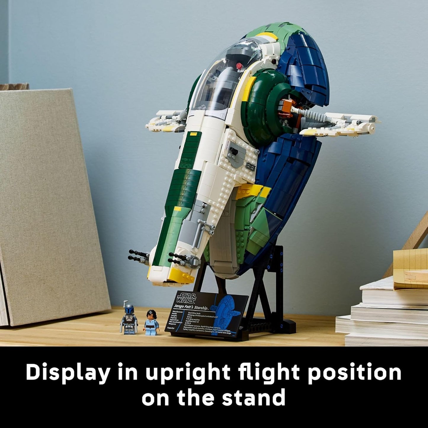 LEGO 75409 Star Wars Jango Fetts Firespray-Class Starship  Mini Build Collectible | Limited Edition Polybag Set