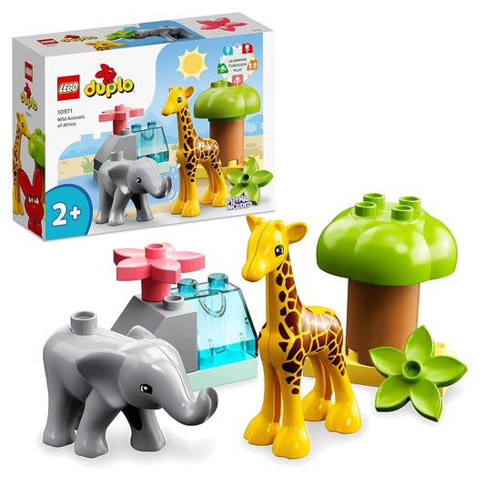 LEGO 10971 Duplo Wild Animals of Africa Building Toy (10 Pieces)