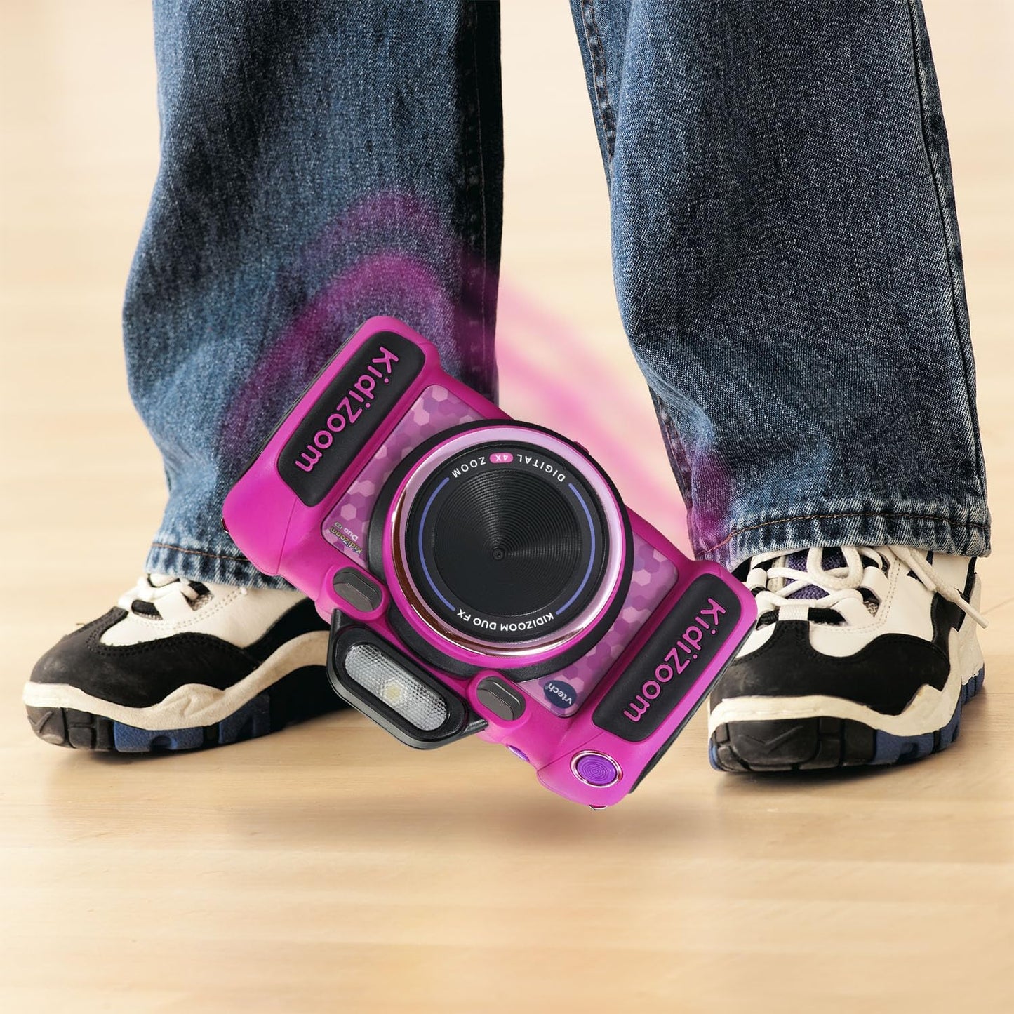 VTech KidiZoom Duo FX Kids Digital Camera | 8MP Camera with Dual Lens, 4X Zoom, Games, Photo Effects & Video Recording | Ages 3+