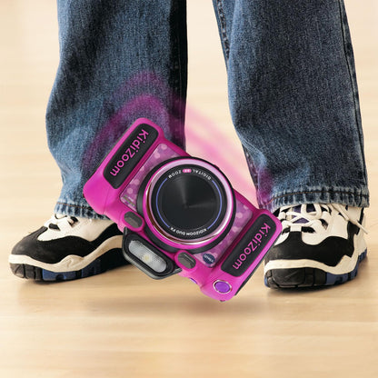 VTech KidiZoom Duo FX Kids Digital Camera | 8MP Camera with Dual Lens, 4X Zoom, Games, Photo Effects & Video Recording | Ages 3+