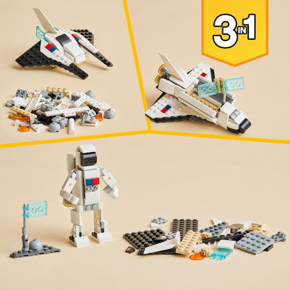 LEGO Creator Space Shuttle 31134 Building Set (144 Pieces)