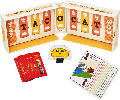Tacocat Spelled Backwards Board Game - Jaiman Toys