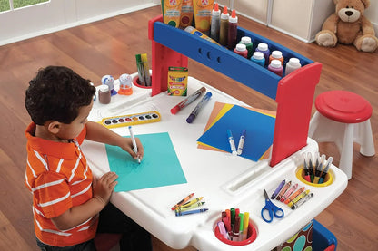 Step2 Creative Projects Table – Art & Craft Activity Station for Kids - Jaiman Toys