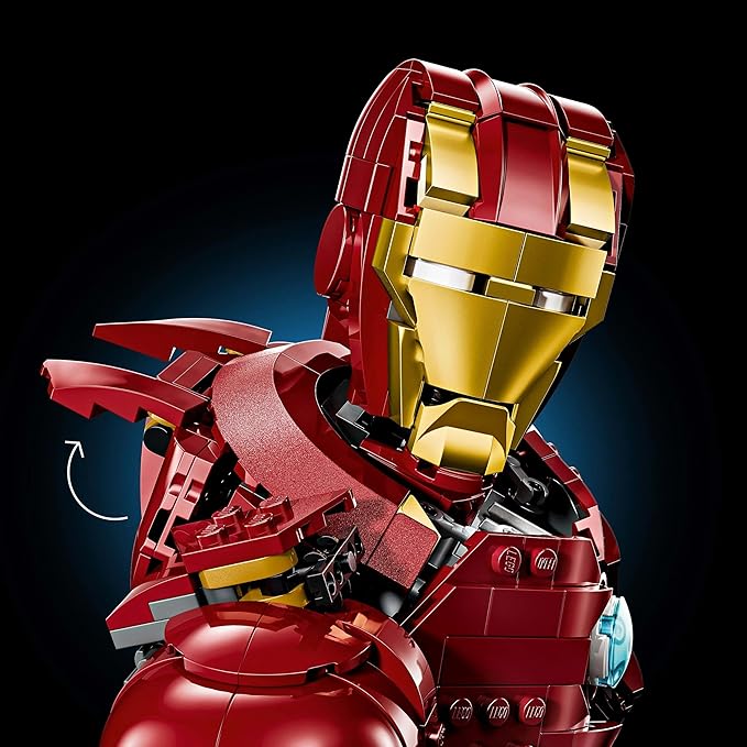 LEGO 76327 Marvel Iron Man MK4 Bust Building Set (436 Pieces)