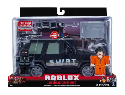 Roblox Jailbreak Ultimate Action Figure: SWAT Unit Deluxe Vehicle - Jaiman Toys