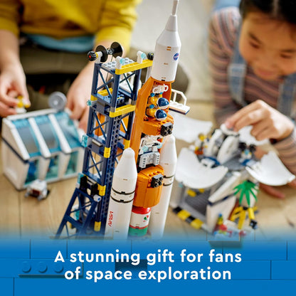 LEGO City Rocket Launch Center 60351 – NASA-Inspired Space Playset for Aspiring Astronauts (Age 7+)