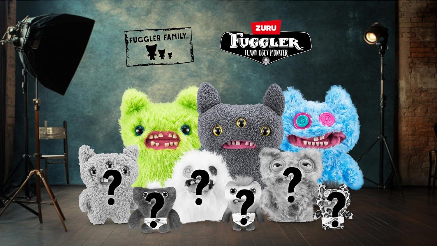 Fugg Family by ZURU Funny Ugly Monster, Plush, Collectible, Toy (Screech) - Jaiman Toys