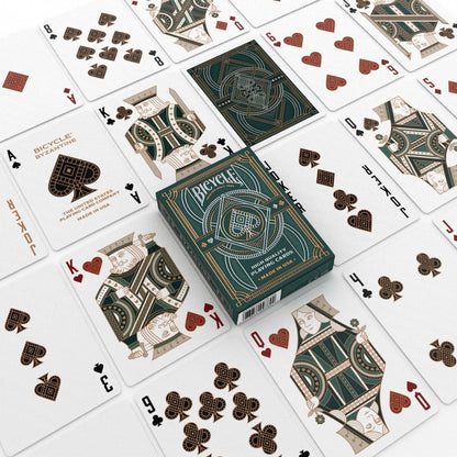 Bicycle Byzantine Playing Cards – Poker Deck with Gold & Silver Foil Tuck Box
