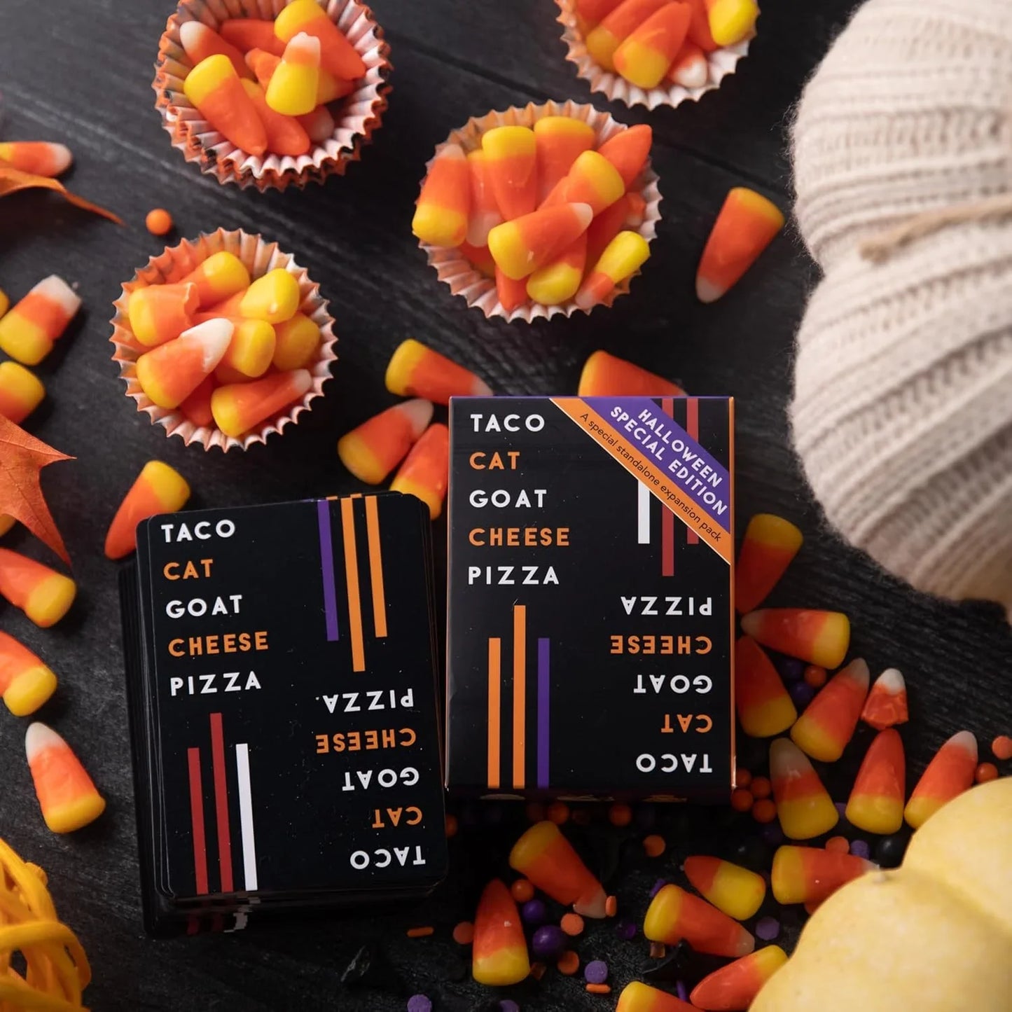 Taco Cat Goat Cheese Pizza Halloween Edition Board Game - Jaiman Toys