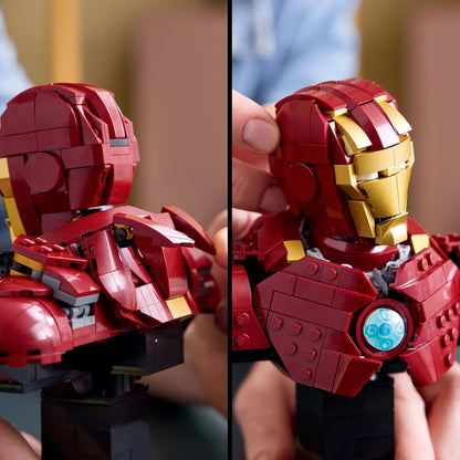 LEGO 76327 Marvel Iron Man MK4 Bust Building Set (436 Pieces)