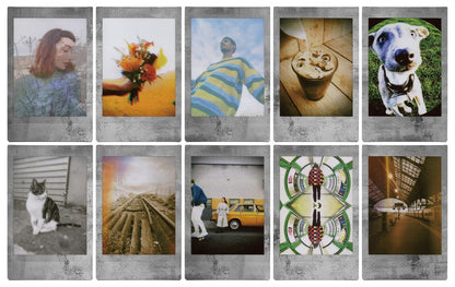 Fujifilm Instax Mini Film – Stone Gray Edition (10 Sheets) for all Instax Mini Series Camera - Jaiman Toys