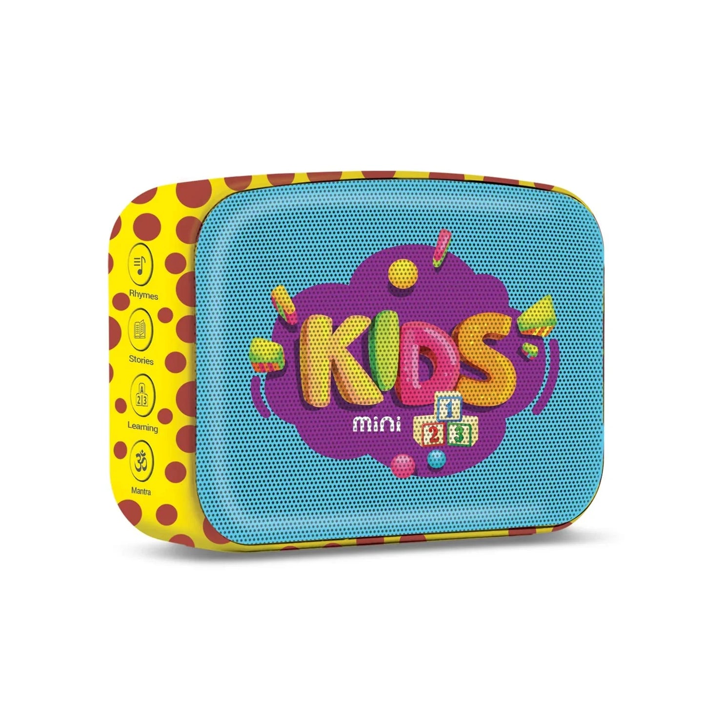 Saregama Carvaan Mini Kids - Pre-Loaded with Stories, Rhymes, Learnings, Mantras with Bluetooth/USB/Aux in-Out - Jaiman Toys