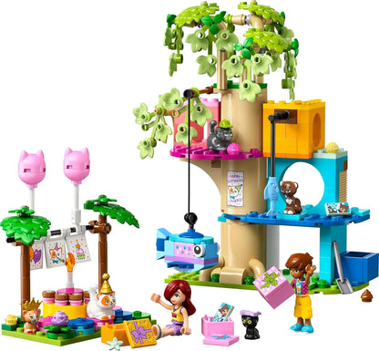 LEGO 42666 Friends Cat Birthday Party & Tree House Building Kit Toy Building Blocks Toys for 6+ Gift for Boys and Girls